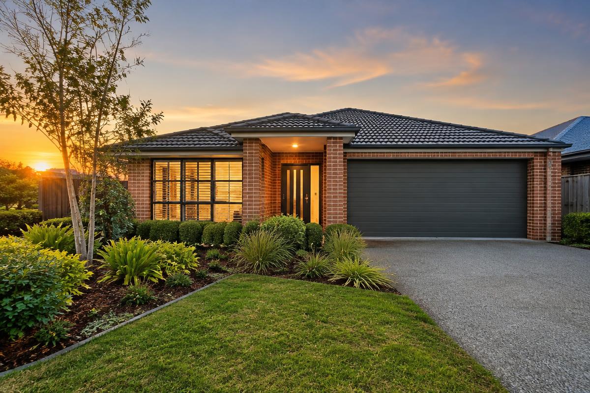 Single-level brick family home — sample image